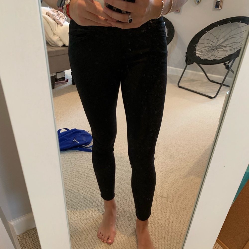 7 For All Mankind black jeans